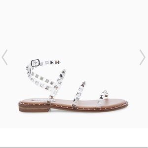 Steven madden travel clear sandals